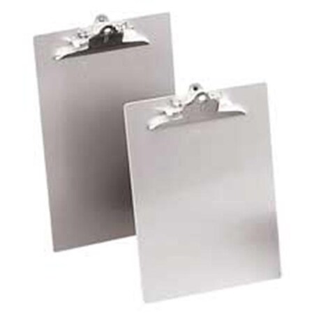 Saunders Manufacturing Saunders Manufacturing SAU22519 Aluminum Clipboard- Antimicrobial- 6in. Clip- 8-.50in.x14in.- AM SAU22519